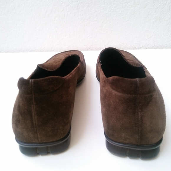 PRADA Suede Leather Slip on Loafers Size 39 - Picture 6 of 8